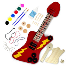 Load image into Gallery viewer, Wooden Guitar DIY Craft Kit