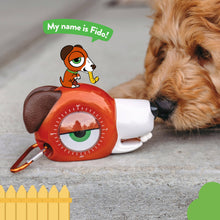 Load image into Gallery viewer, &quot;Fido&quot; Brown Dog STEM Measuring Tape 4-in-1 Tool