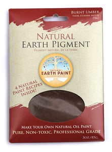 3 oz. Earth & Mineral Pigments: Burnt Sienna