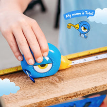 Load image into Gallery viewer, &quot;Toto&quot; Blue Bird Stem Measuring Tape 3-in-1 Tool