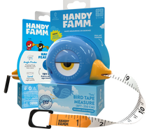 Load image into Gallery viewer, &quot;Toto&quot; Blue Bird Stem Measuring Tape 3-in-1 Tool