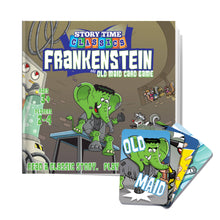 Load image into Gallery viewer, New! 2-in-1 Frankenstein and Old Maid Card Games