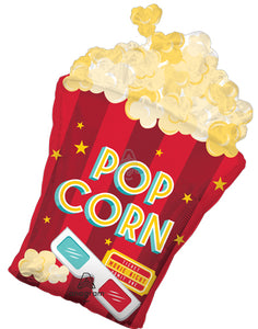 Mylar Movie Popcorn Balloon