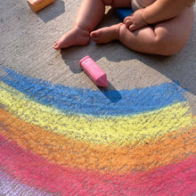 Load image into Gallery viewer, Kids Sidewalk Chalk - Non-Toxic, Chunky Rainbow