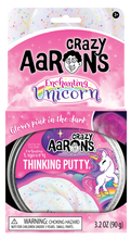 Load image into Gallery viewer, Enchanting Unicorn - Glowbrights Full Size 4&quot; Thinking Putty Tin