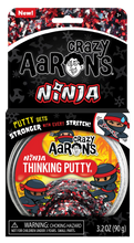 Load image into Gallery viewer, Ninja - Angry Putty Full Size 4&quot; Thinking Putty Tin