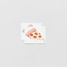 Load image into Gallery viewer, Pizza Slice Tattoo Pair