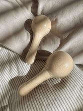 Load image into Gallery viewer, Petit Baby Wooden Maraca