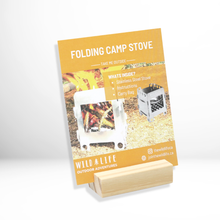 Load image into Gallery viewer, Stainless Steel Folding Stove