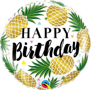 Mylar Tropical Birthday Balloon