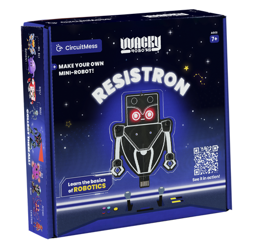 Wacky Robot Resistron - DIY Mini Robot