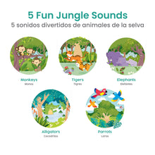 Load image into Gallery viewer, La Selva Bilingual Sound Book: Jungle Animal Sounds