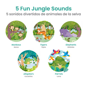 La Selva Bilingual Sound Book: Jungle Animal Sounds