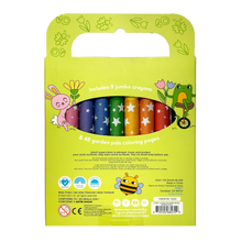 Load image into Gallery viewer, Carry Along! Coloring Book and Crayon Set - Garden Pals