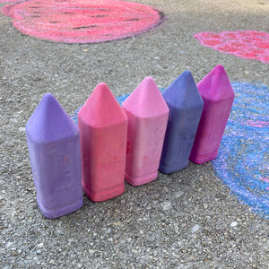 Kids Sidewalk Chalk - Non-Toxic, Chunky Berryland