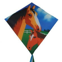 Load image into Gallery viewer, Mare &amp; Foal 30&quot; Diamond Kite