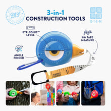 Load image into Gallery viewer, &quot;Toto&quot; Blue Bird Stem Measuring Tape 3-in-1 Tool