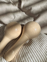 Load image into Gallery viewer, Petit Baby Wooden Maraca