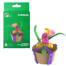 Load image into Gallery viewer, Oddy Mini Flowers 14 Piece Building Kit