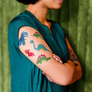 Dino Friends Tattoo Set