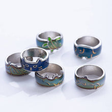 Load image into Gallery viewer, Animal Band Mood Rings