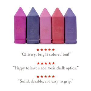 Kids Sidewalk Chalk - Non-Toxic, Chunky Berryland