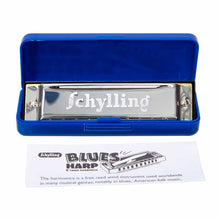 Load image into Gallery viewer, Blues harp C Tuned Harmonica