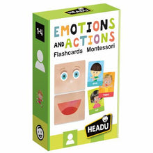 Load image into Gallery viewer, Flashcards Emotions and Actions Montessori