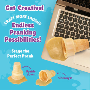 DIY Ice Cream Cone Spill Prank kit - WatchMePrank