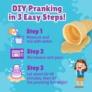 DIY Ice Cream Cone Spill Prank kit - WatchMePrank