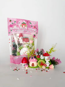 Bunny Berry Village Kiddough Play Kit