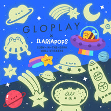 Load image into Gallery viewer, Cosmic Cute! Glow in the Dark Stickers by ILARIAPOPS