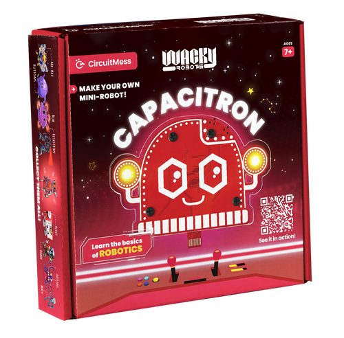 Wacky Robot Capacitron - DIY Mini Robot