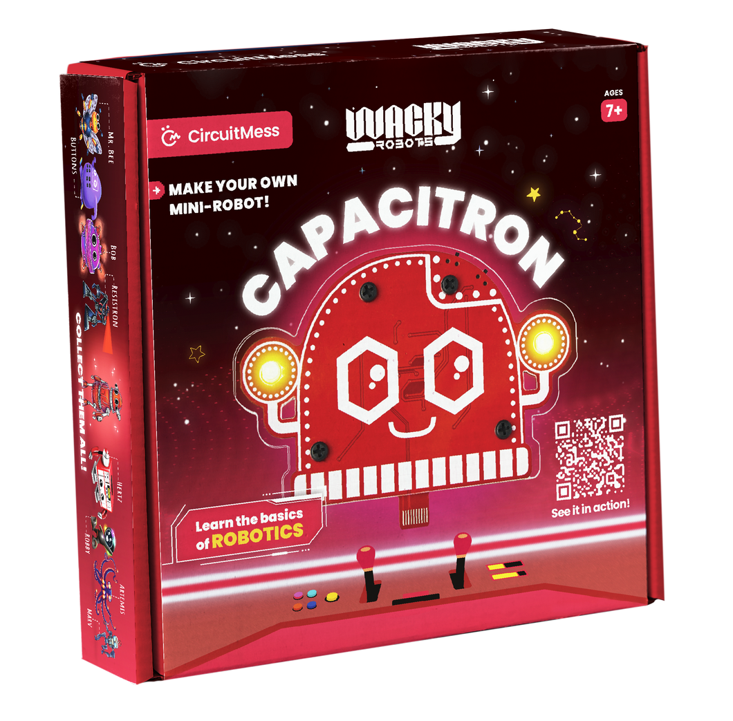 Wacky Robot Capacitron - DIY Mini Robot