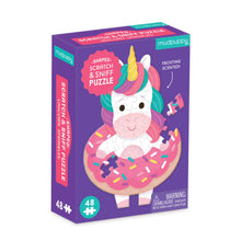 Load image into Gallery viewer, Unicorn Sprinkles 48 Piece Mini Scratch &amp; Sniff Puzzle