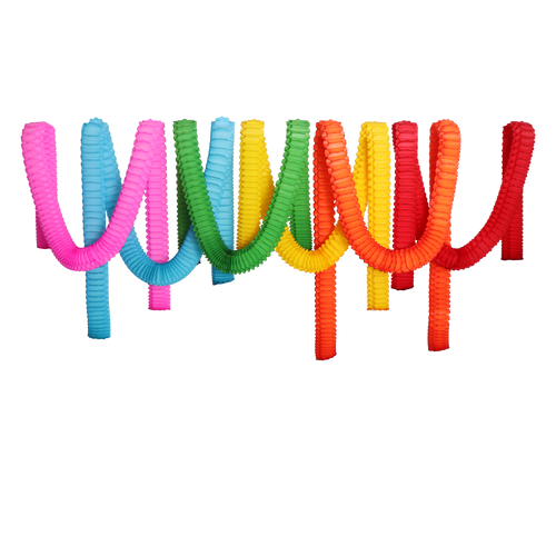 Streamer Garland 2m Rainbow, Set of 6