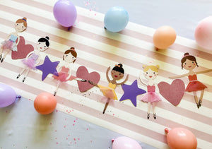 Birthday Ballerina Ballet Banner