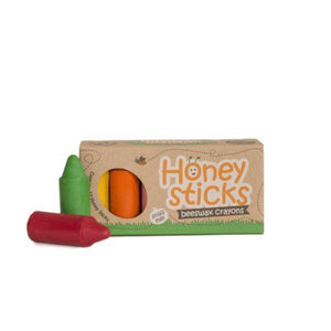 Honeysticks 100% Pure Beeswax Crayons (12 Pack) - Australia