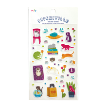 Load image into Gallery viewer, Stickiville Standard - Quirky Cats (Clear Vinyl)