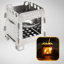 Load image into Gallery viewer, Stainless Steel Folding Stove